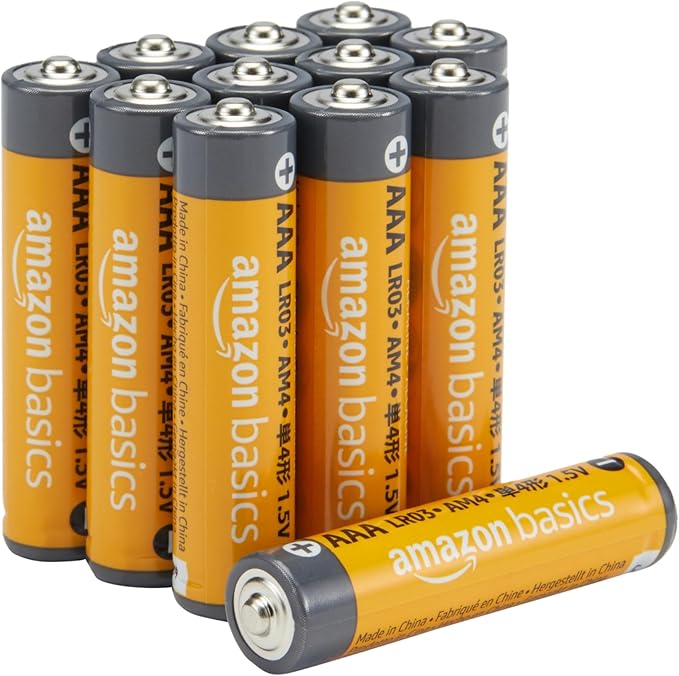 Amazon Basics AAA Alkaline Batteries Amazon Basics AAA Alkaline Batteries